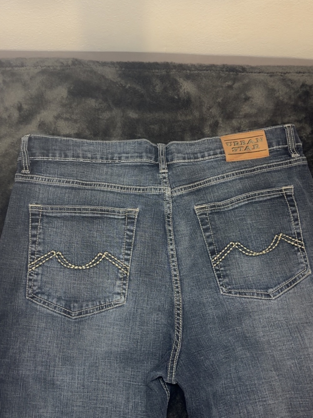 Urban Star Light Wash Men's Jeans - Light Blue